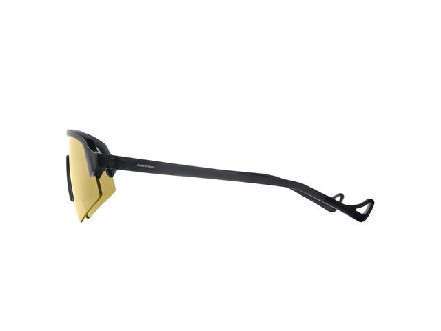 District Vision District Vision Choji Turbo Blade Glasses Black D+ Sports Yellow Lenses - view 2