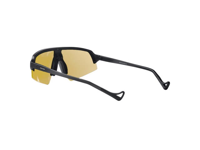 District Vision District Vision Choji Turbo Blade Glasses Black D+ Sports Yellow Lenses - view 3