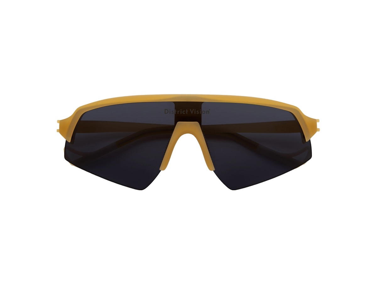 District Vision District Vision Choji Turbo Blade Glasses Sand D+ Blue Ice Lenses