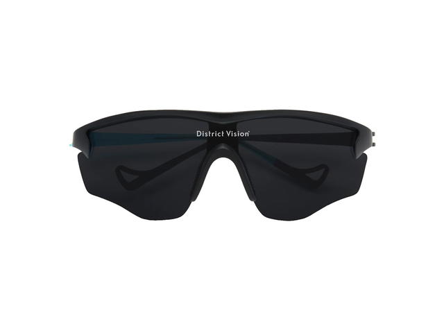 District Vision District Vision Junya Racer Glasses Azure Black D+ Onyx Mirror Lenses - view 1