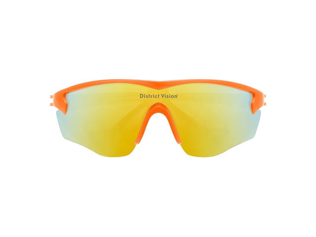 District Vision District Vision Junya Racer Glasses Citrus D+ Amber Mirror Lenses - view 1