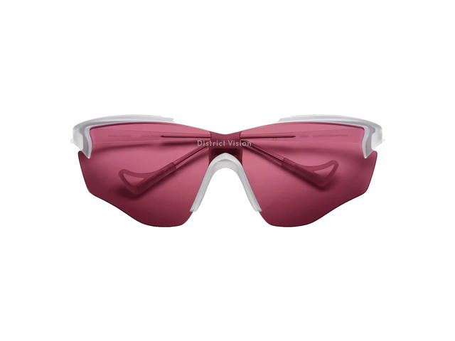 District Vision District Vision Junya Racer Glasses ClearD+ Black Rose Lenses - view 1