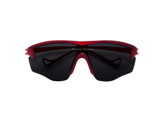 District Vision District Vision Junya Racer Glasses Ruby D+ Onyx Mirror Lenses - view 1