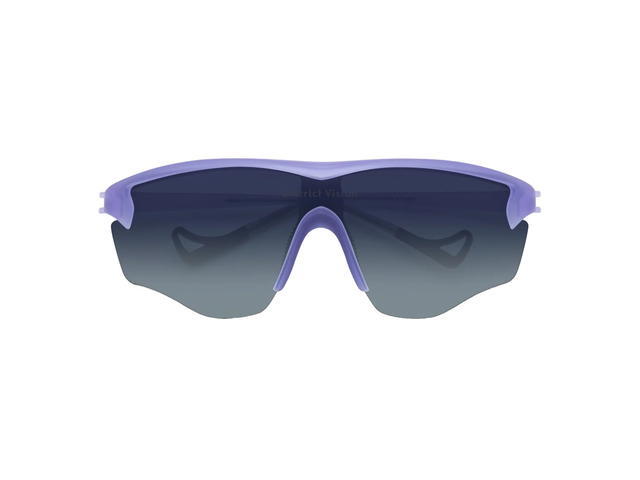 District Vision District Vision Junya Racer Glasses Periwinkle D+ Blue Gradient Lenses - view 1