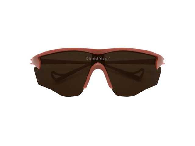District Vision District Vision Junya Racer Glasses Terracotta D+ Copper Lenses - view 1