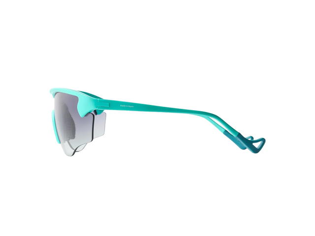 District Vision District Vision Junya Racer Glasses Turquoise D+ Gray Gradient Lenses - view 2