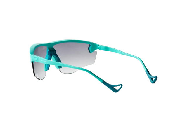 District Vision District Vision Junya Racer Glasses Turquoise D+ Gray Gradient Lenses - view 3