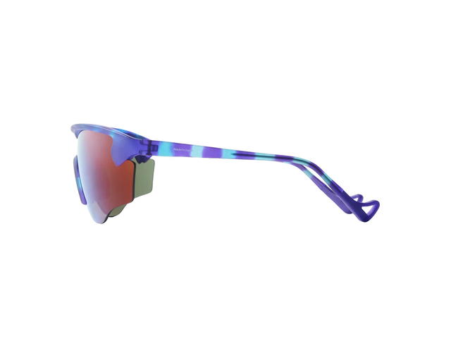 District Vision District Vision Junya Racer Glasses Violet Tortoise D+ Indigo Mirror Lenses - view 2