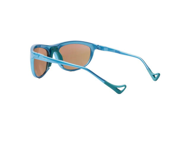 District Vision District Vision Takeyoshi Altitude Master Glasses Metallic Blue D+ Copper Mirror Lenses - view 3