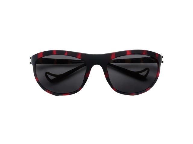 District Vision District Vision Takeyoshi Altitude Master Glasses Red Tortoise D+ Onyx Mirror Lenses - view 1