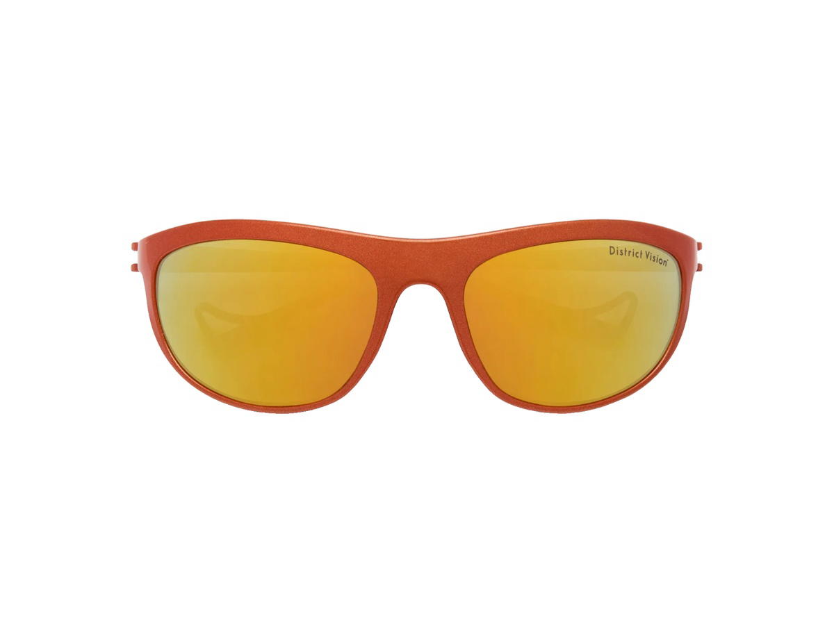 District Vision District Vision Takeyoshi Altitude Master Glasses Sunburst D+ Amber Mirror Lenses
