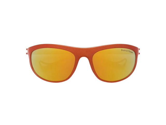 District Vision District Vision Takeyoshi Altitude Master Glasses Sunburst D+ Amber Mirror Lenses - view 1