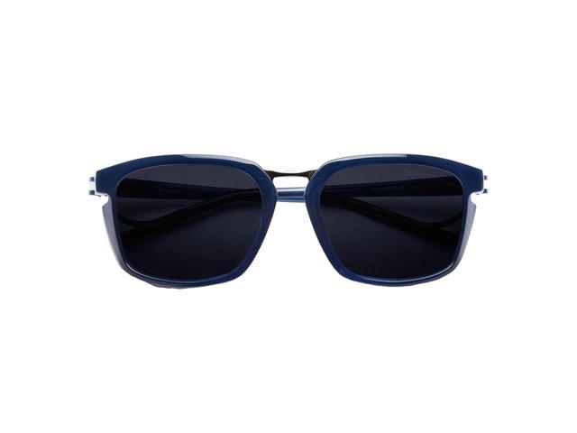District Vision District Vision Keita Summit Ti Glasses Midnight D+ Blue Ice Lenses - view 1