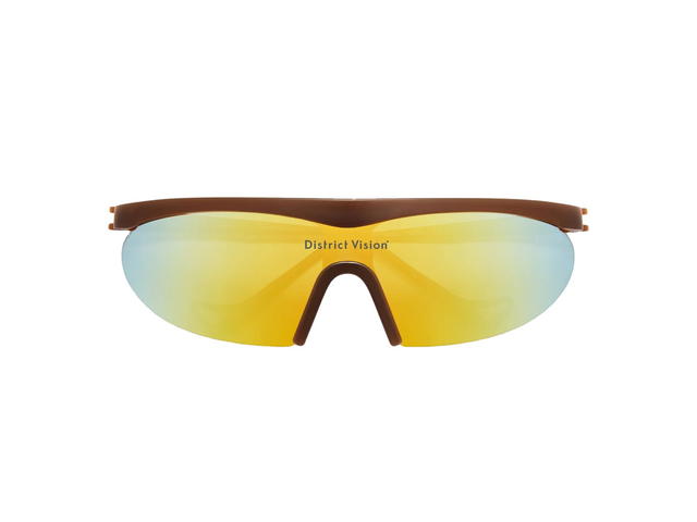 District Vision District Vision Koharu Eclipse Glasses Cedar D+ Fire Mirror Lenses - view 1
