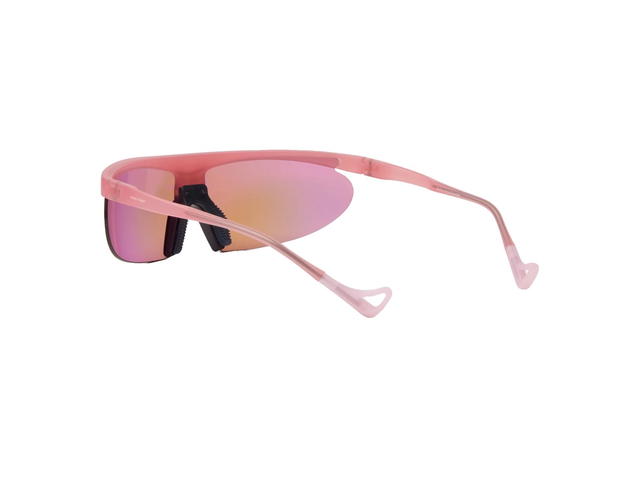 District Vision District Vision Koharu Eclipse Glasses Desert Rose D+ Aqua Mirror Lenses - view 3