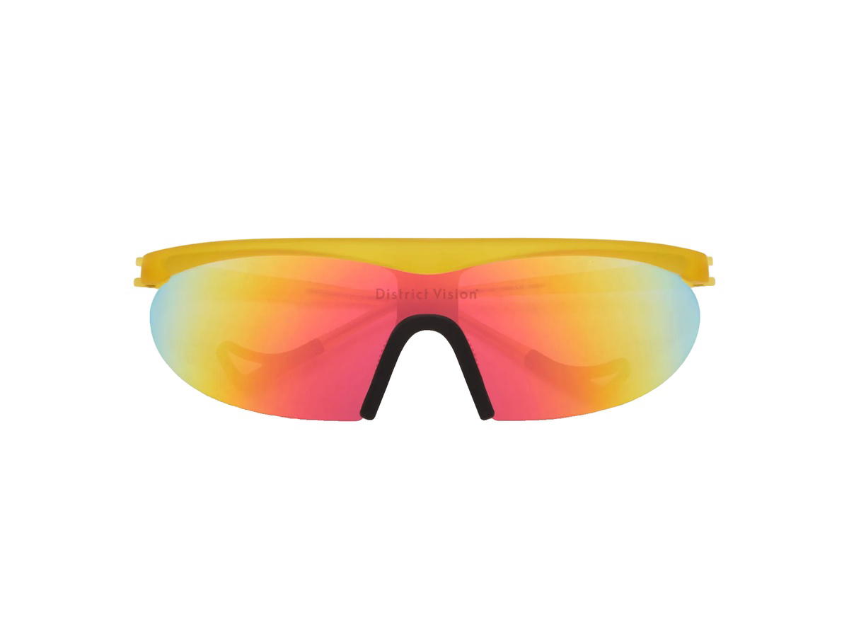 District Vision District Vision Koharu Eclipse Glasses Honey D+ Spectral Mirror Lenses