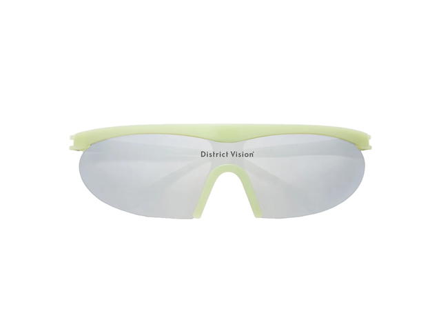 District Vision District Vision Koharu Eclipse Glasses Mint D+ Taupe Mirror Lenses - view 1