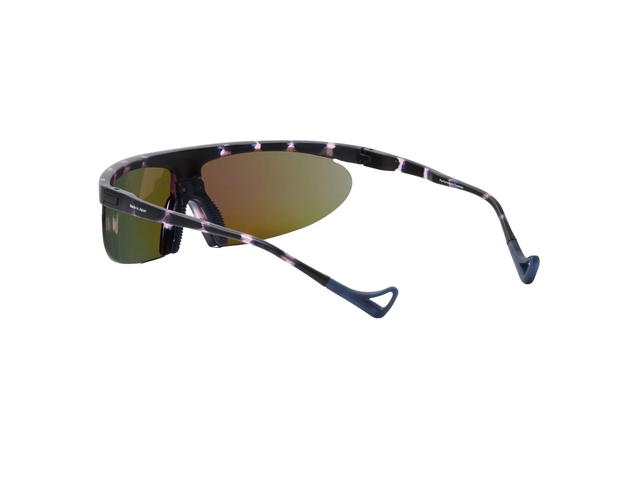 District Vision District Vision Koharu Eclipse Glasses Navy Pink Mosaic D+ Blue Mirror Lenses - view 3