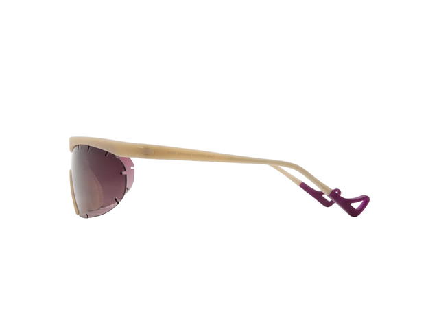 District Vision District Vision Koharu Eclipse PAF Glasses Sand D+ Black Rose Gradient Lenses - view 2