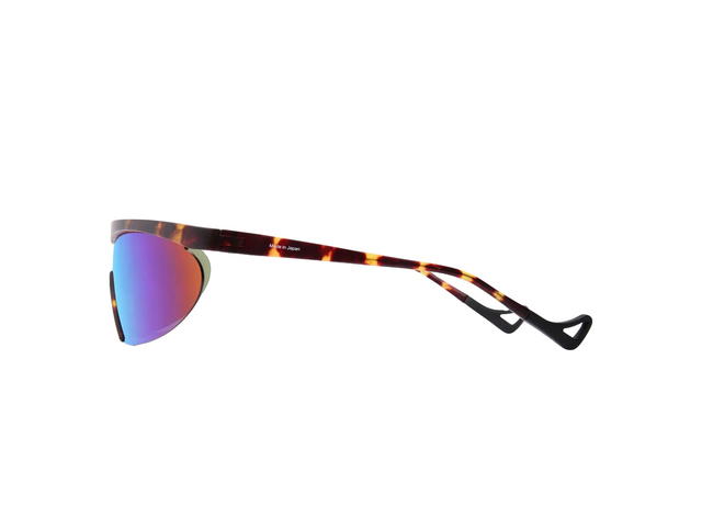 District Vision District Vision Koharu Eclipse Glasses Tortoise D+ Blue Mirror Lenses - view 2