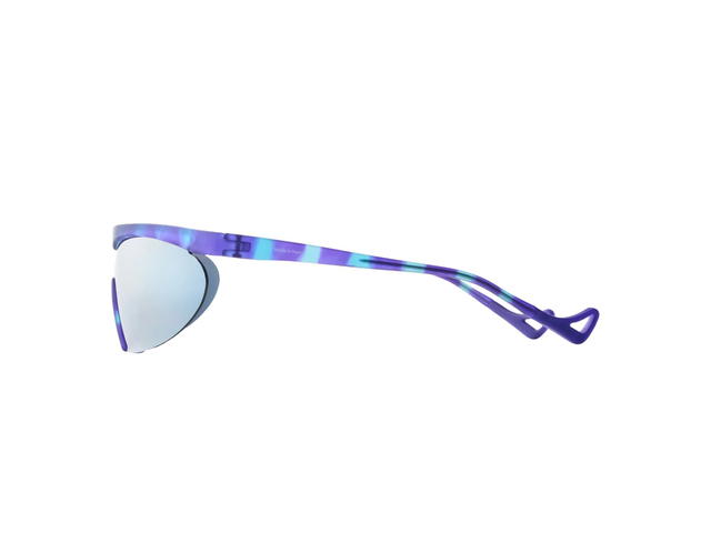 District Vision District Vision Koharu Eclipse Glasses Violet Tortoise D+ Silver Flash Mirror Lenses - view 2
