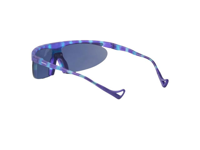 District Vision District Vision Koharu Eclipse Glasses Violet Tortoise D+ Silver Flash Mirror Lenses - view 3