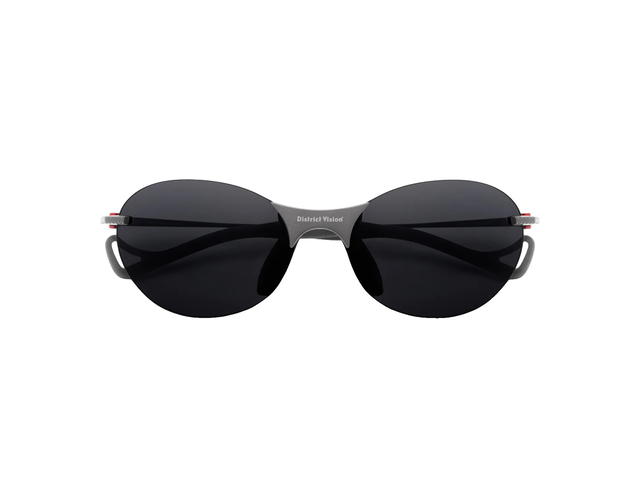 District Vision District Vision Mami Vantage Ti Glasses GraphiteD+ Onyx Mirror Lenses - view 1