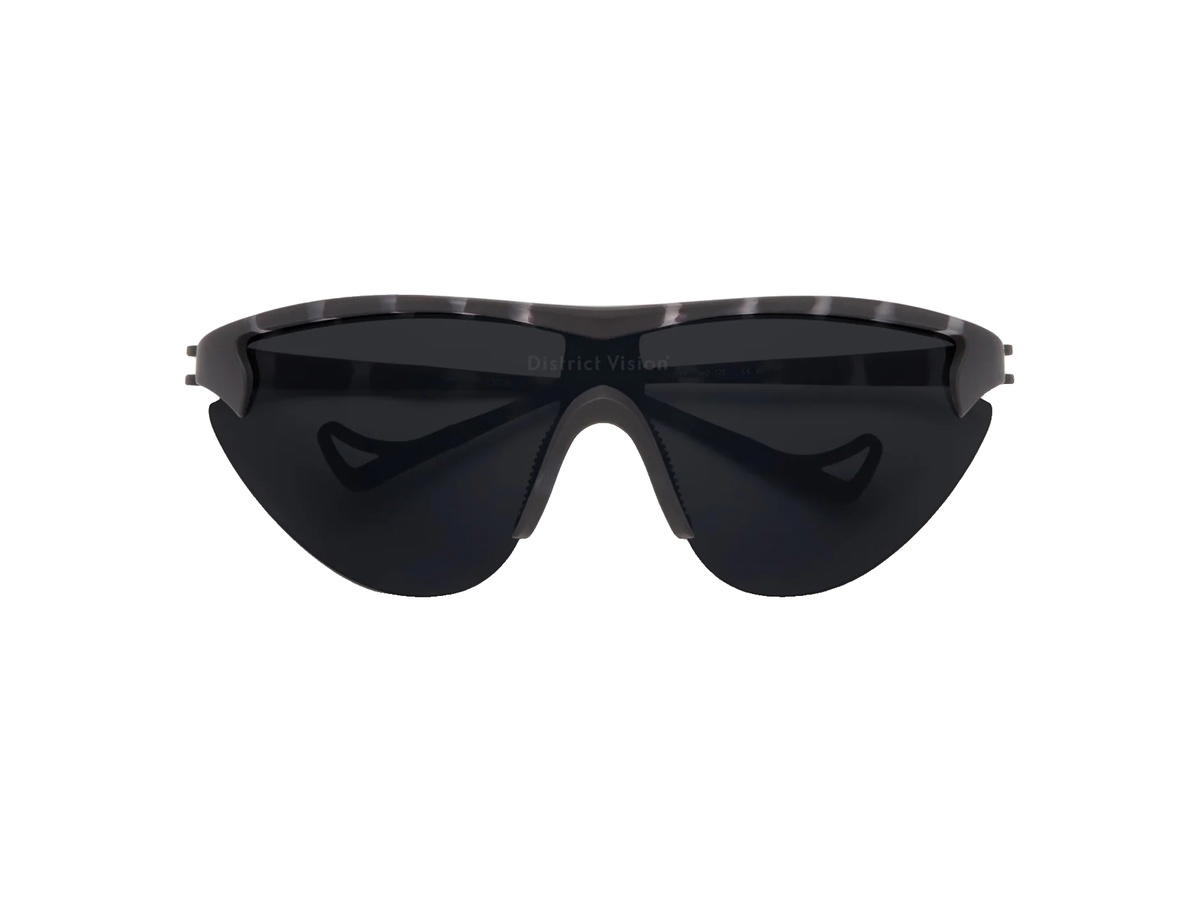 District Vision District Vision Yukinori Range Finder Glasses Black Tortoise D+ Onyx Mirror Lenses