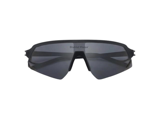 District Vision District Vision Choji Turbo Blade Glasses BlackD+ Onyx Mirror Lenses - view 1