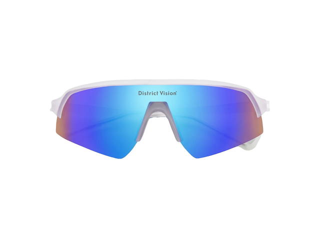 District Vision District Vision Choji Turbo Blade Glasses Pulsar D+ Blue Mirror Lenses - view 1