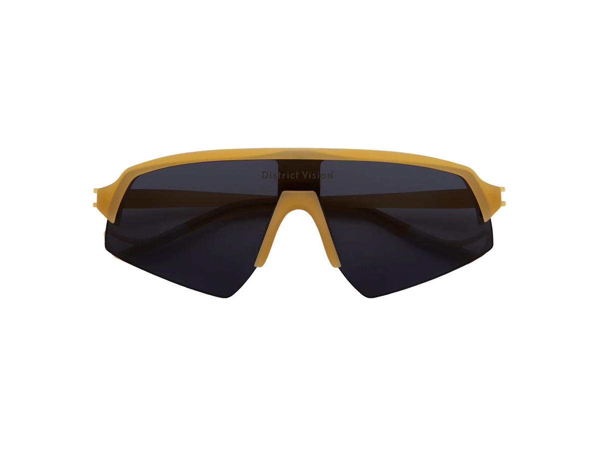 District Vision District Vision Choji Turbo Blade Glasses Sand D+ Blue Ice Lenses