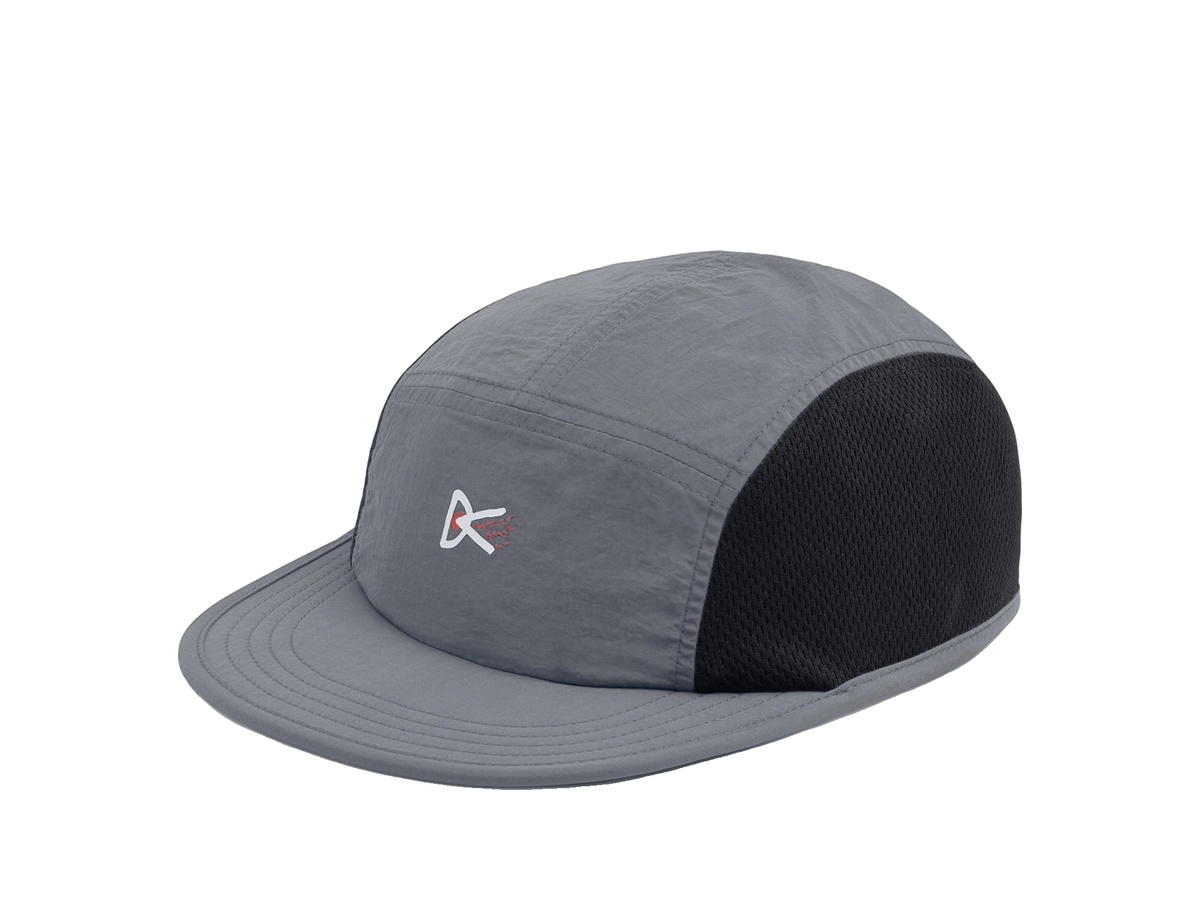 District Vision District Vision Nylon Paneled Mesh Hat Grey