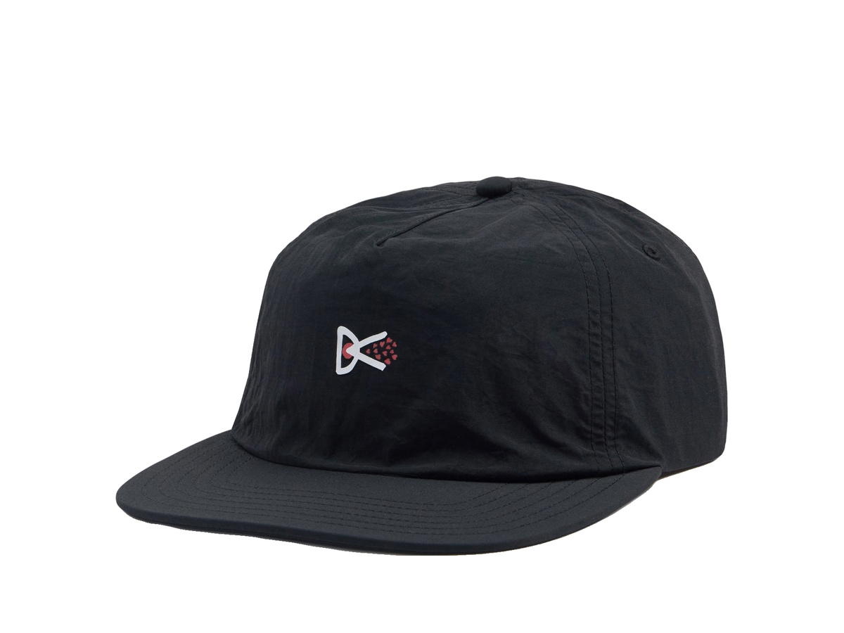 District Vision District Vision Paneled Nylon Hat Symbol Black