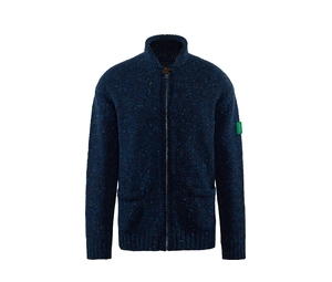 Buy District Vision Kilcarra Wool Cardigan Midnight Tweed at Sasom – Authentic and Ready to Ship