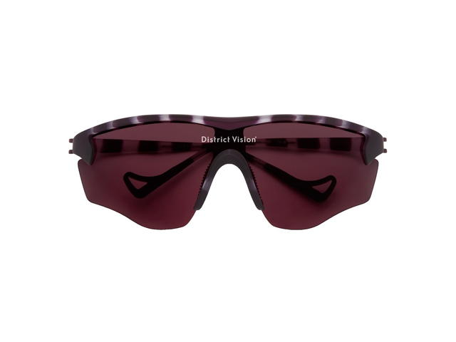 District Vision District Vision Junya Racer Glasses Nightshade Tortoise D+ Black Rose Lenses - view 1