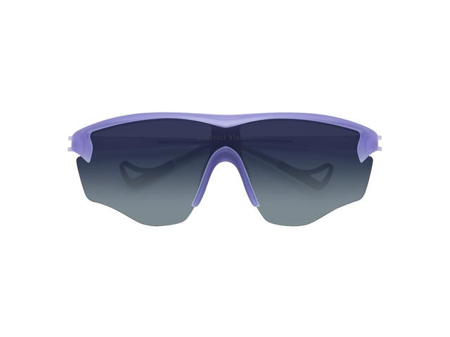 District Vision District Vision Junya Racer Glasses Periwinkle D+ Blue Gradient Lenses - view 1
