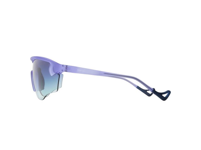 District Vision District Vision Junya Racer Glasses Periwinkle D+ Blue Gradient Lenses - view 2