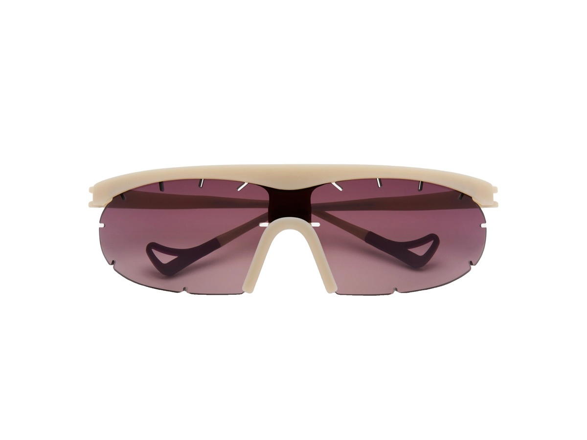 District Vision District Vision Koharu Eclipse PAF Glasses Sand D+ Black Rose Gradient Lenses
