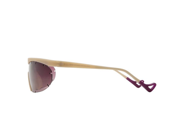 District Vision District Vision Koharu Eclipse PAF Glasses Sand D+ Black Rose Gradient Lenses - view 2