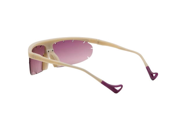 District Vision District Vision Koharu Eclipse PAF Glasses Sand D+ Black Rose Gradient Lenses - view 3