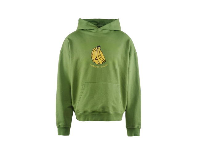 District Vision District Vision California Cotton Hoodie Runner's Choice Vintage Green - view 1