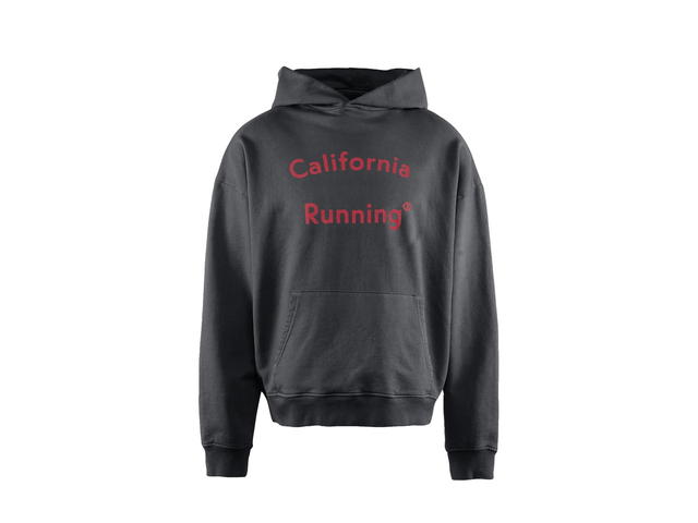 District Vision District Vision California Cotton Hoodie California Running Black - view 1