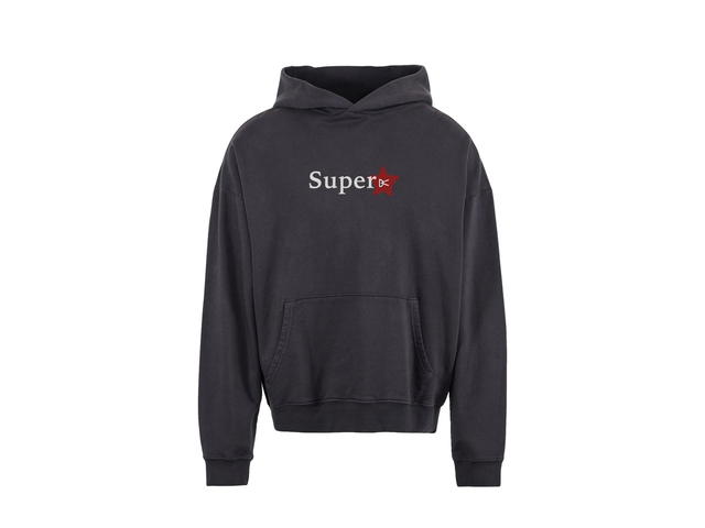 District Vision District Vision California Cotton Hoodie Super Star Vintage Black - view 1