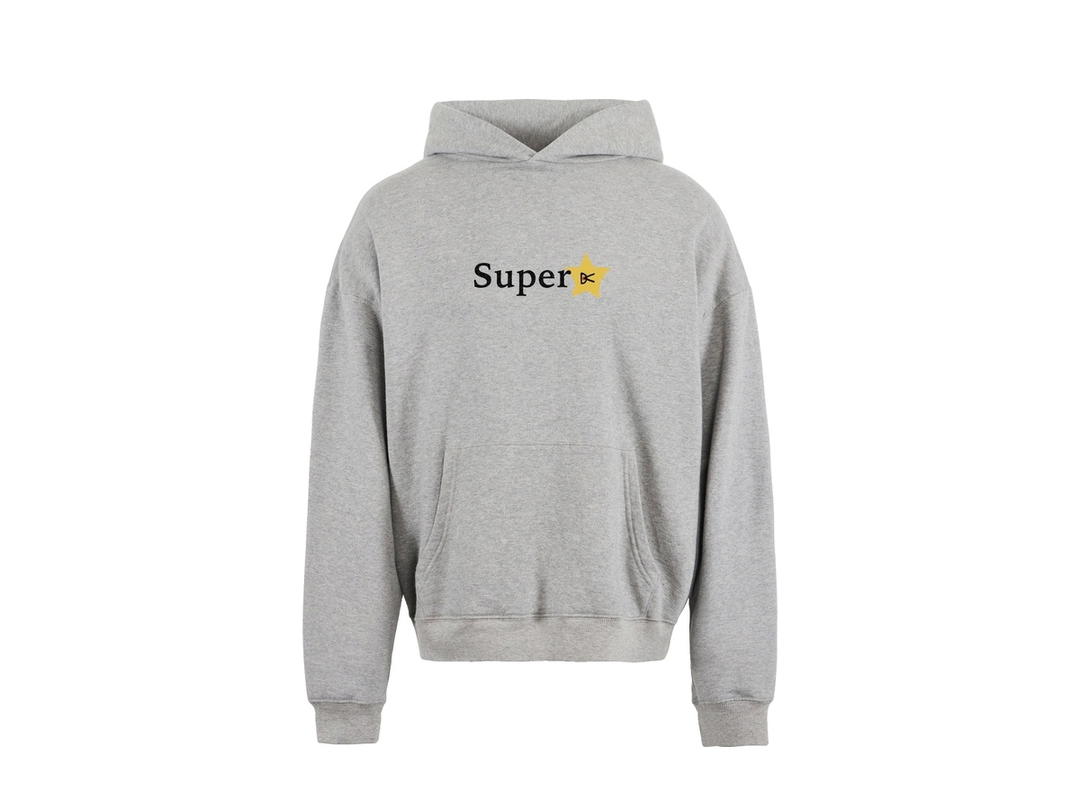 District Vision District Vision California Cotton Hoodie Super Star Heather Gray