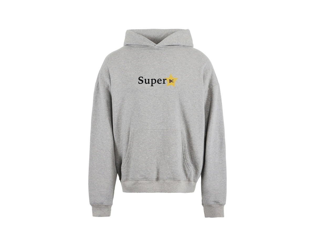 District Vision District Vision California Cotton Hoodie Super Star Heather Gray