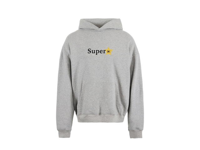 District Vision District Vision California Cotton Hoodie Super Star Heather Gray - view 1