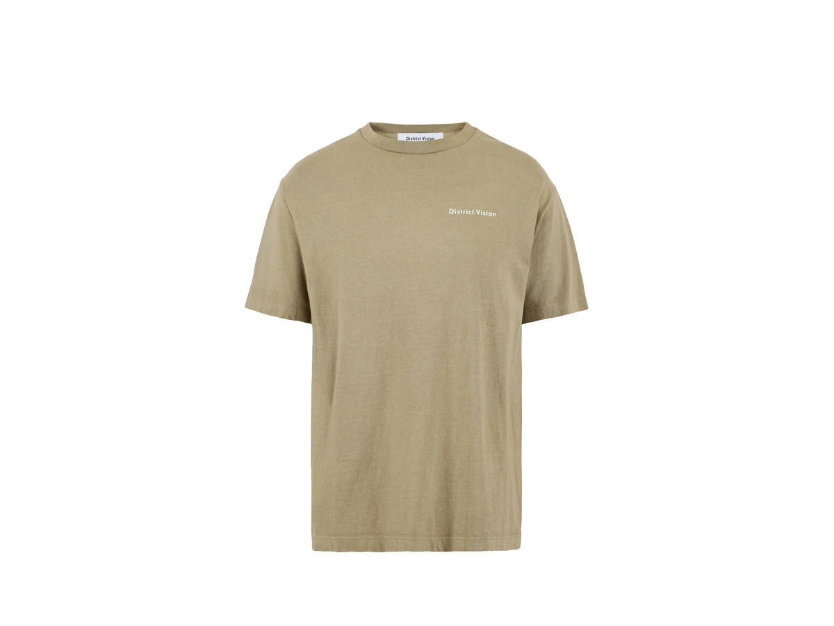District Vision District Vision California Cotton Tee Warm Grey