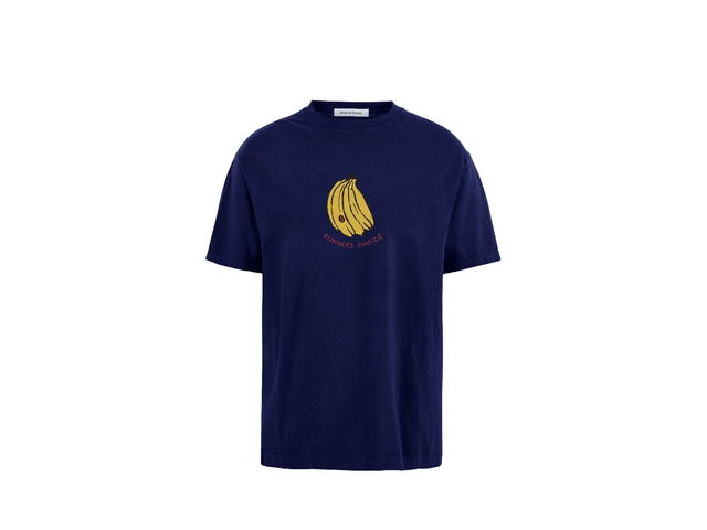 District Vision District Vision California Cotton Tee Runner's Choice Navy - view 1