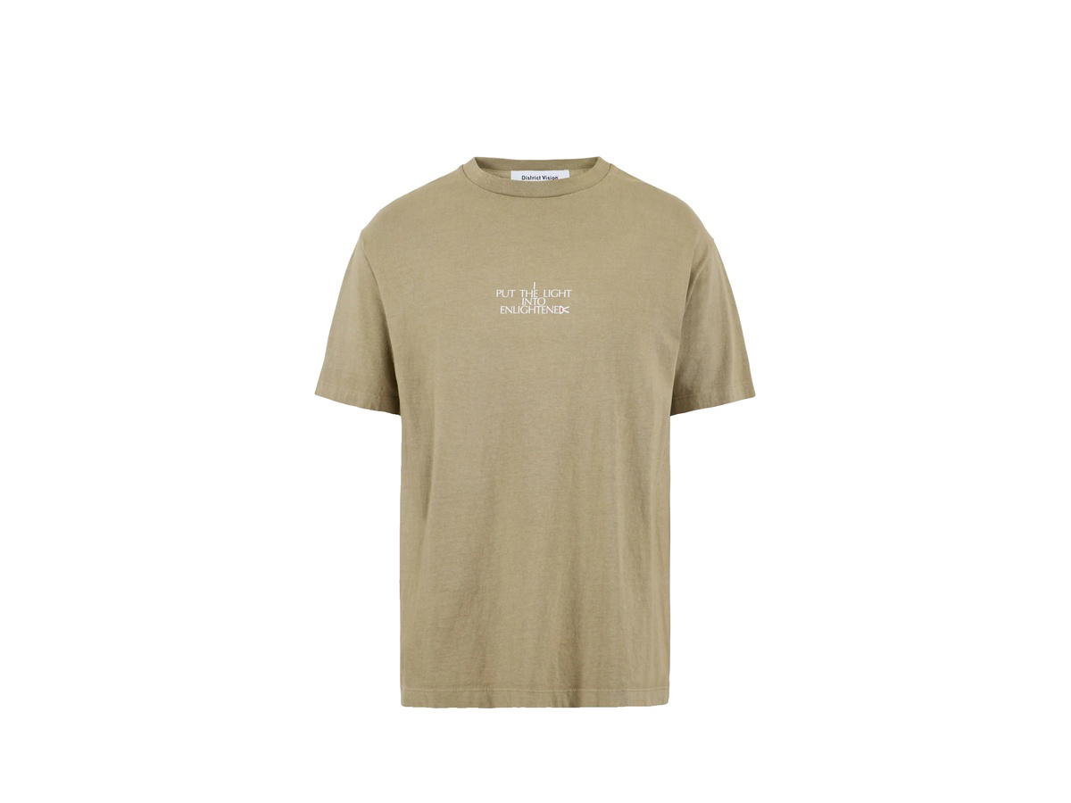 District Vision District Vision California Cotton Tee Enlightened Warm Grey