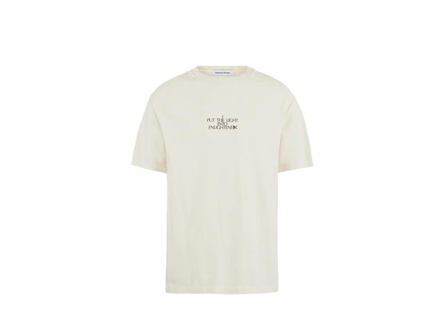 District Vision District Vision California Cotton Tee Enlightened Vintage White - view 1
